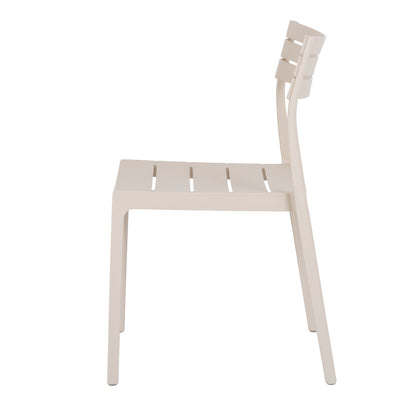 Aura Putty Outdoor Dining Chair | Weather Resistant Garden & Patio Seating