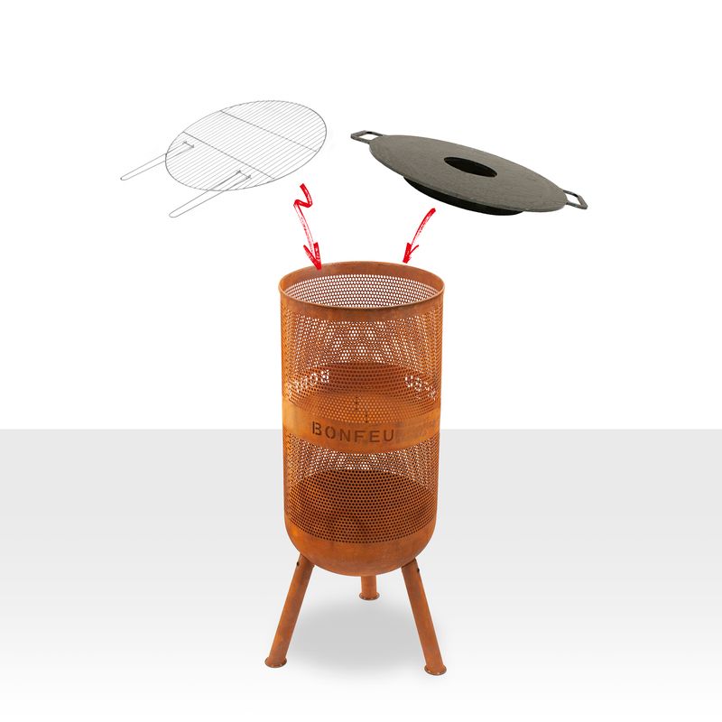 BonFeu, BonVes 34, Firepit, Rust