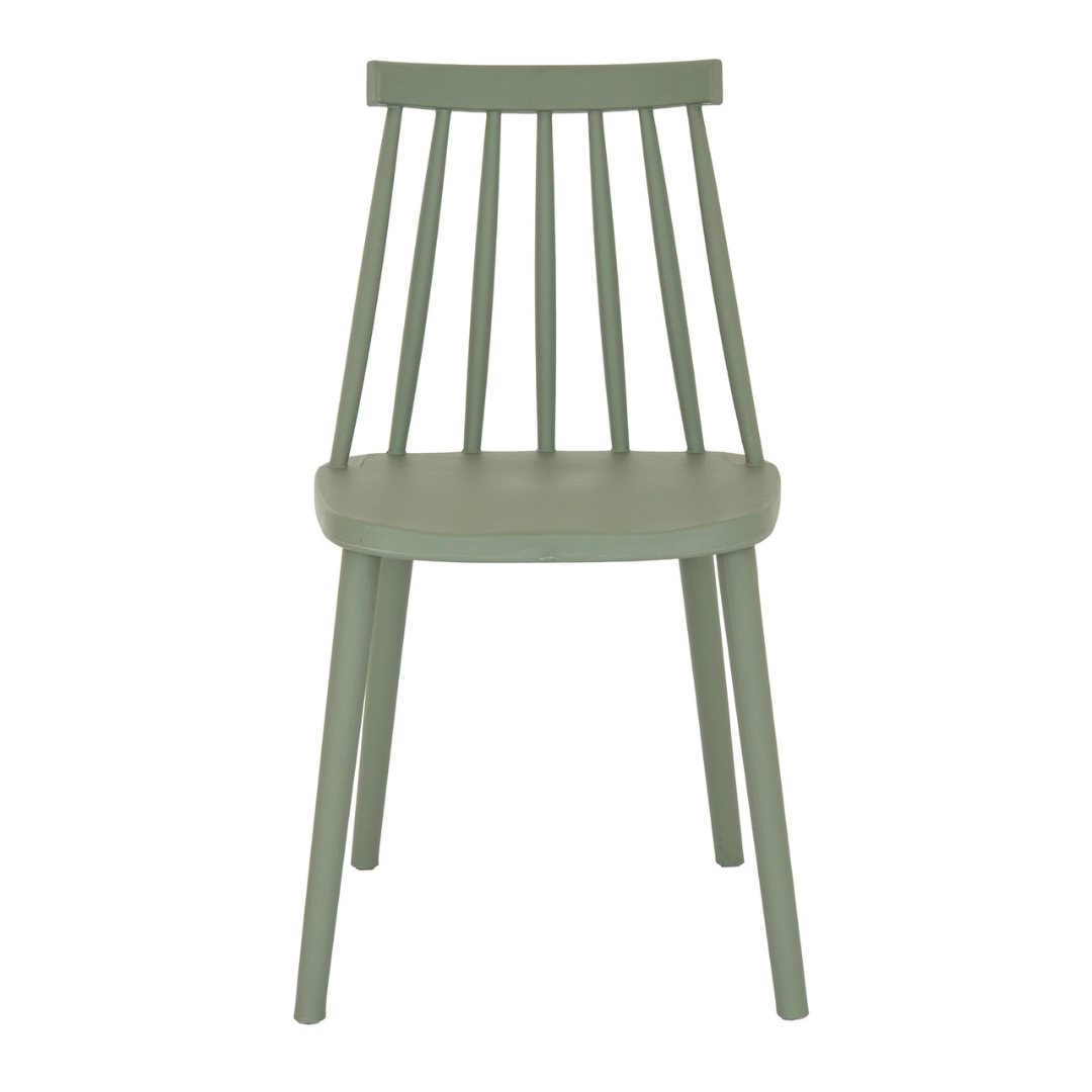 Kyra French Grey Outdoor Dining Chair | Weather Resistant Garden & Patio Seating
