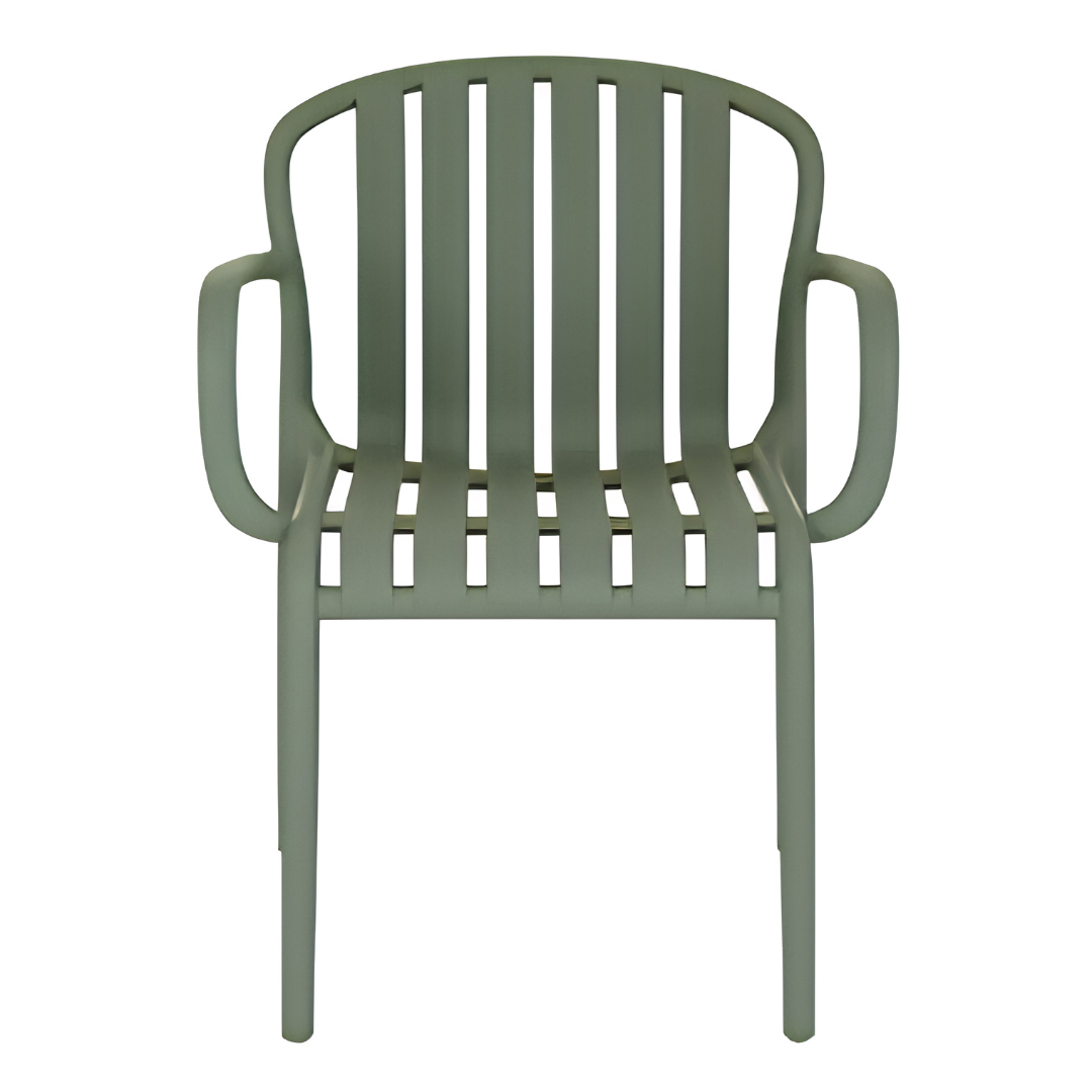 Axis French Grey Outdoor Carver Chair | Weather Resistant Garden Dining Chair
