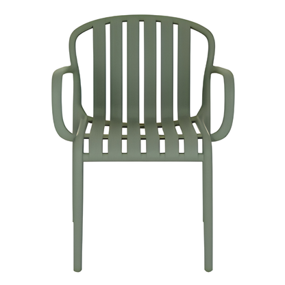 Axis French Grey Outdoor Carver Chair | Weather Resistant Garden Dining Chair