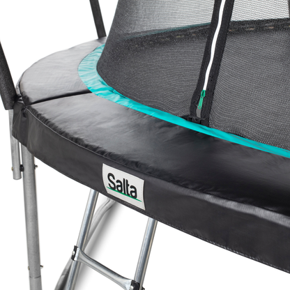 8ft 2" Salta Cosmos Round Trampoline with Enclosure