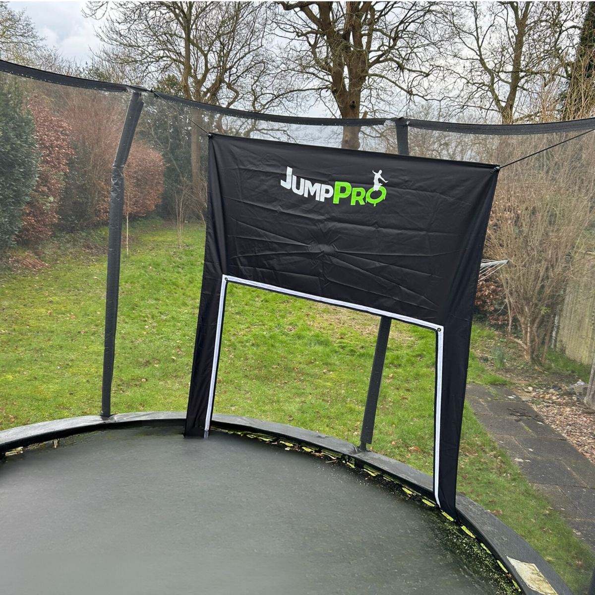 JumpPRO™ Bounce n Score Large Trampoline Football Goal & Target