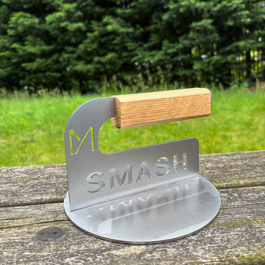 Burger Press by METARTAL | Handmade Stainless Steel Smash Burger Tool
