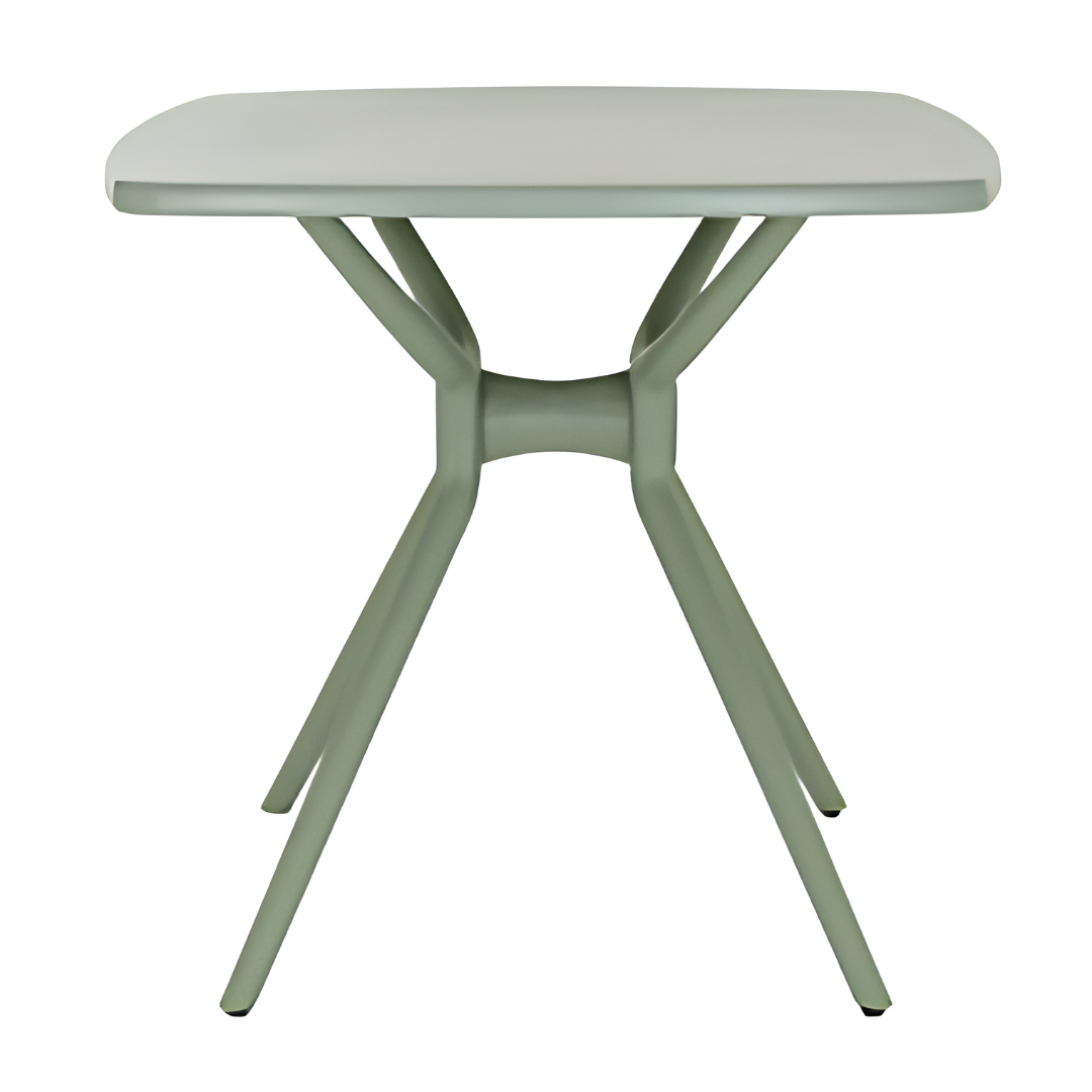 Alto French Grey Outdoor Dining Table | Stylish Weather Resistant Garden Table for 4