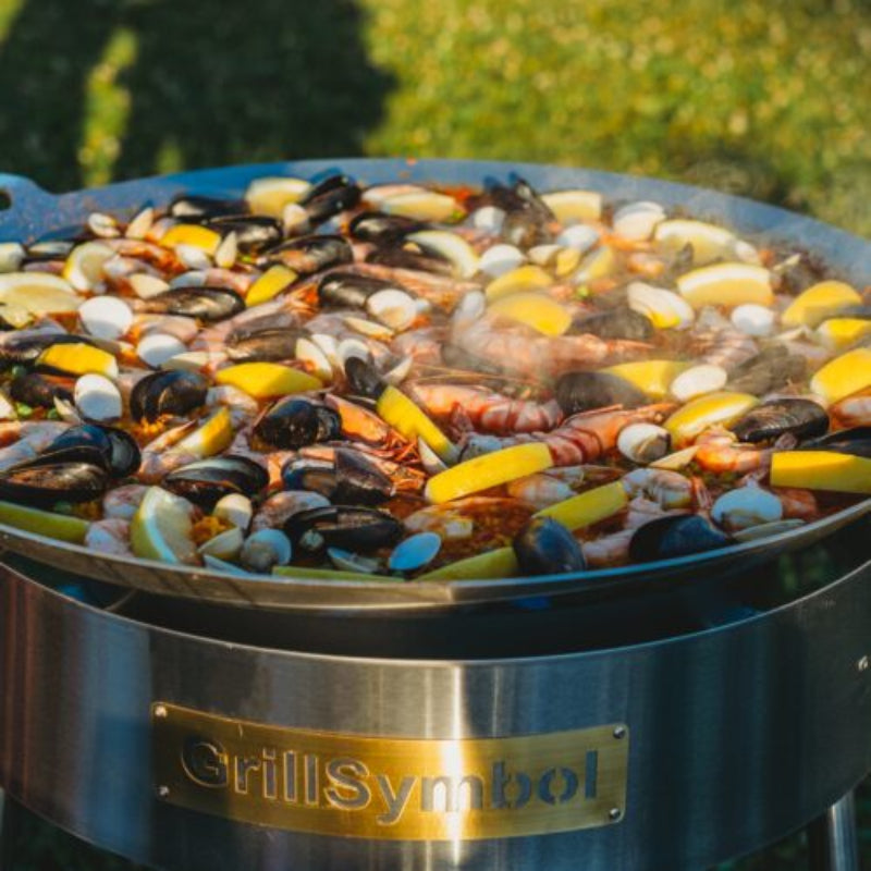 GrillSymbol PRO 720 72cm Gas Paella Pan Outdoor Cooking Set