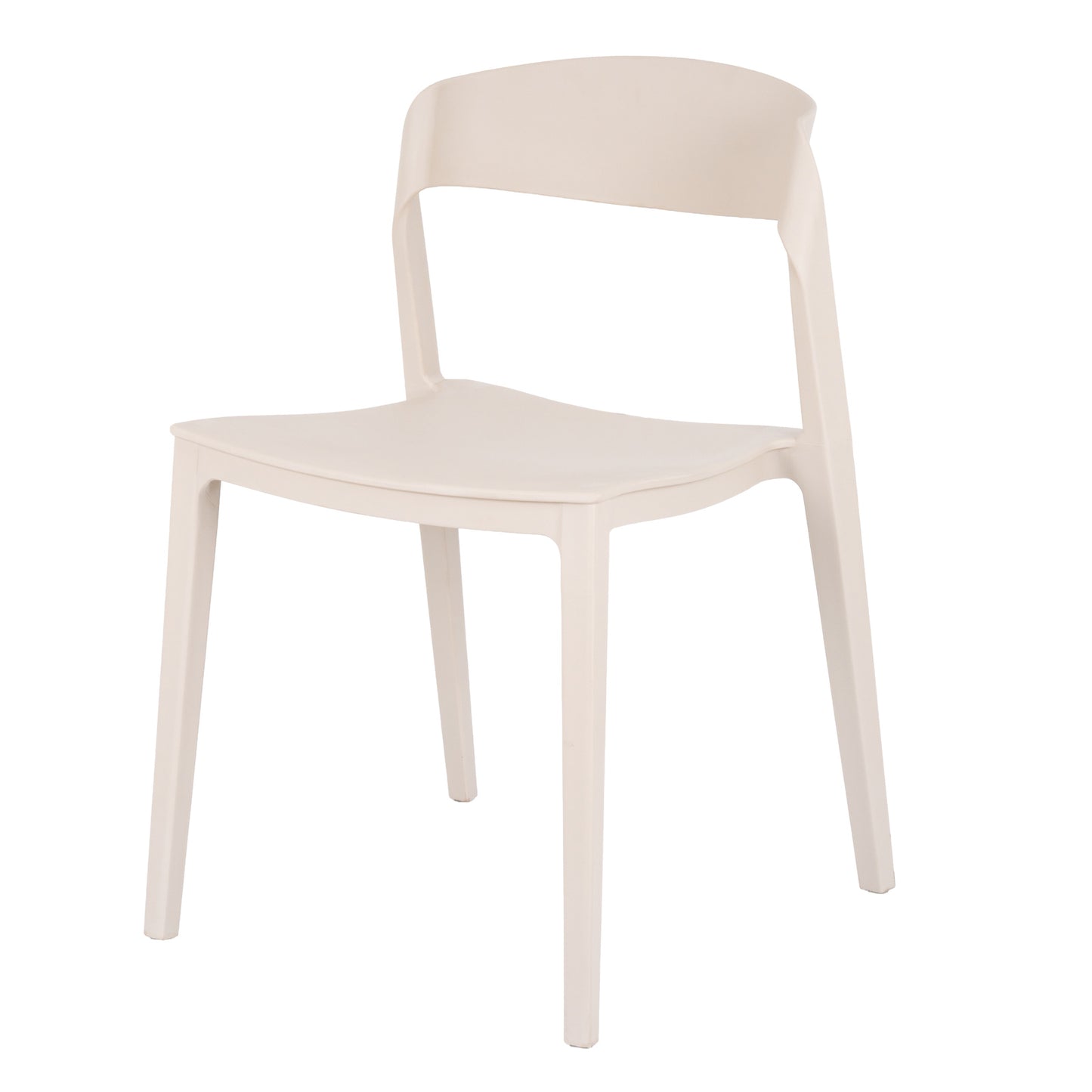 Zen Putty Dining Chair | Modern Indoor & Outdoor Plastic Garden Chair