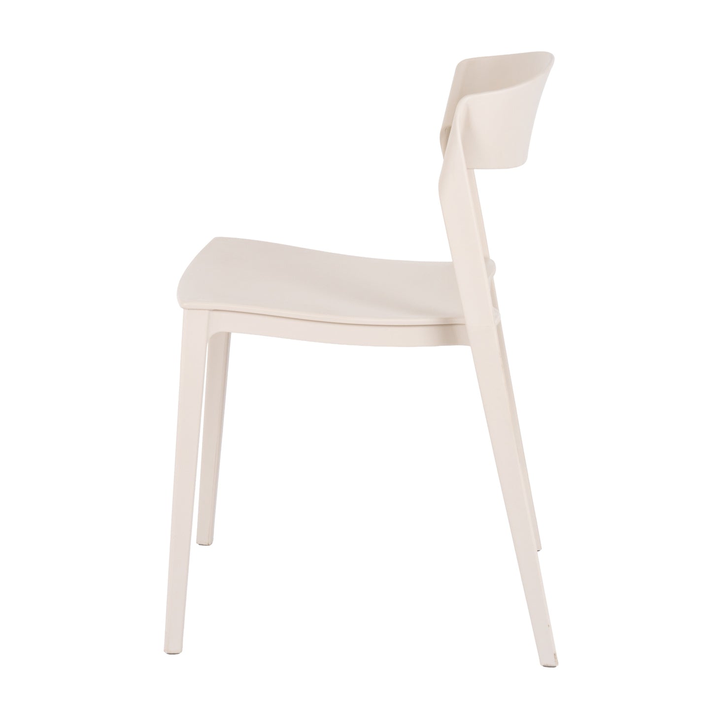 Zen Putty Dining Chair | Modern Indoor & Outdoor Plastic Garden Chair