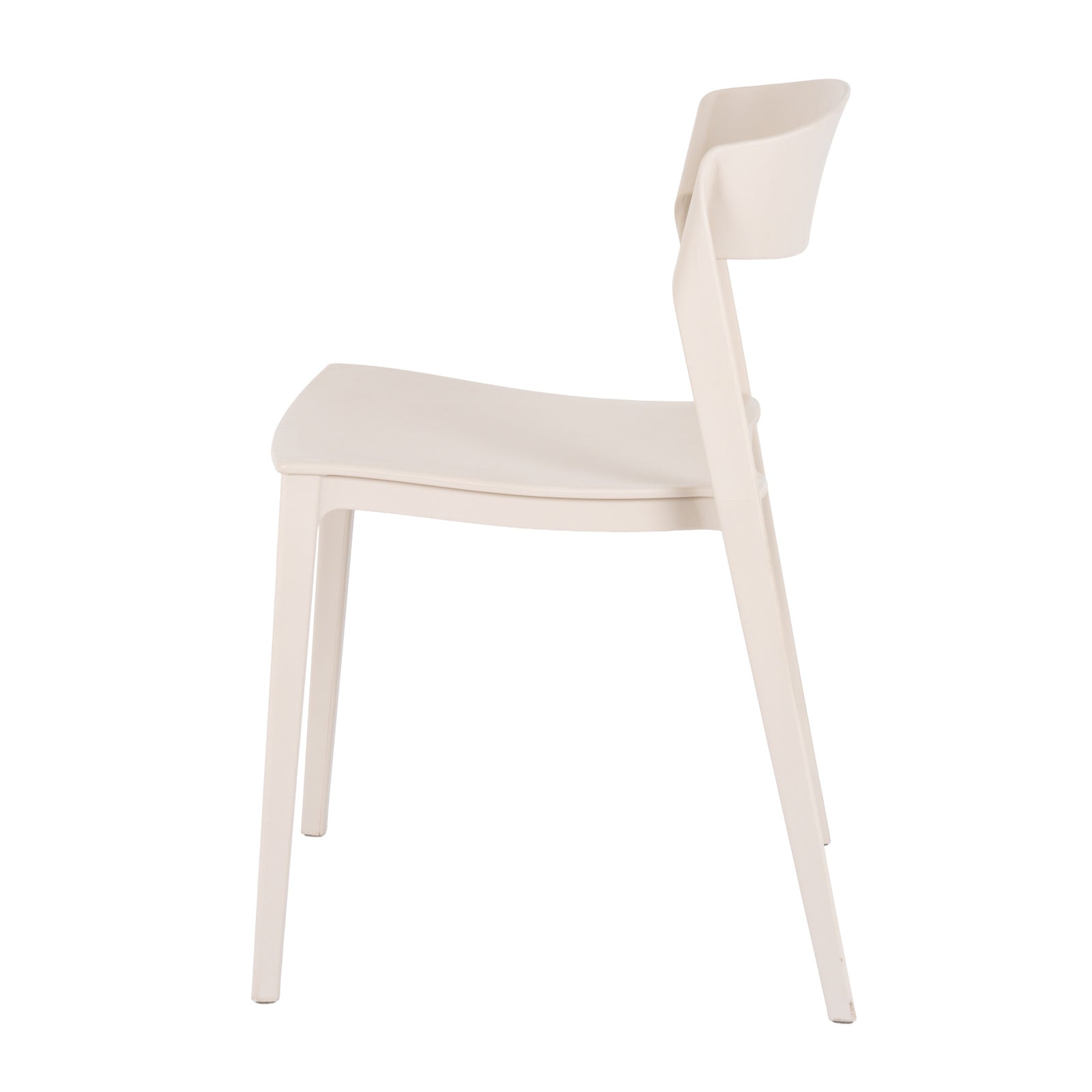 Zen Putty Dining Chair | Modern Indoor & Outdoor Plastic Garden Chair