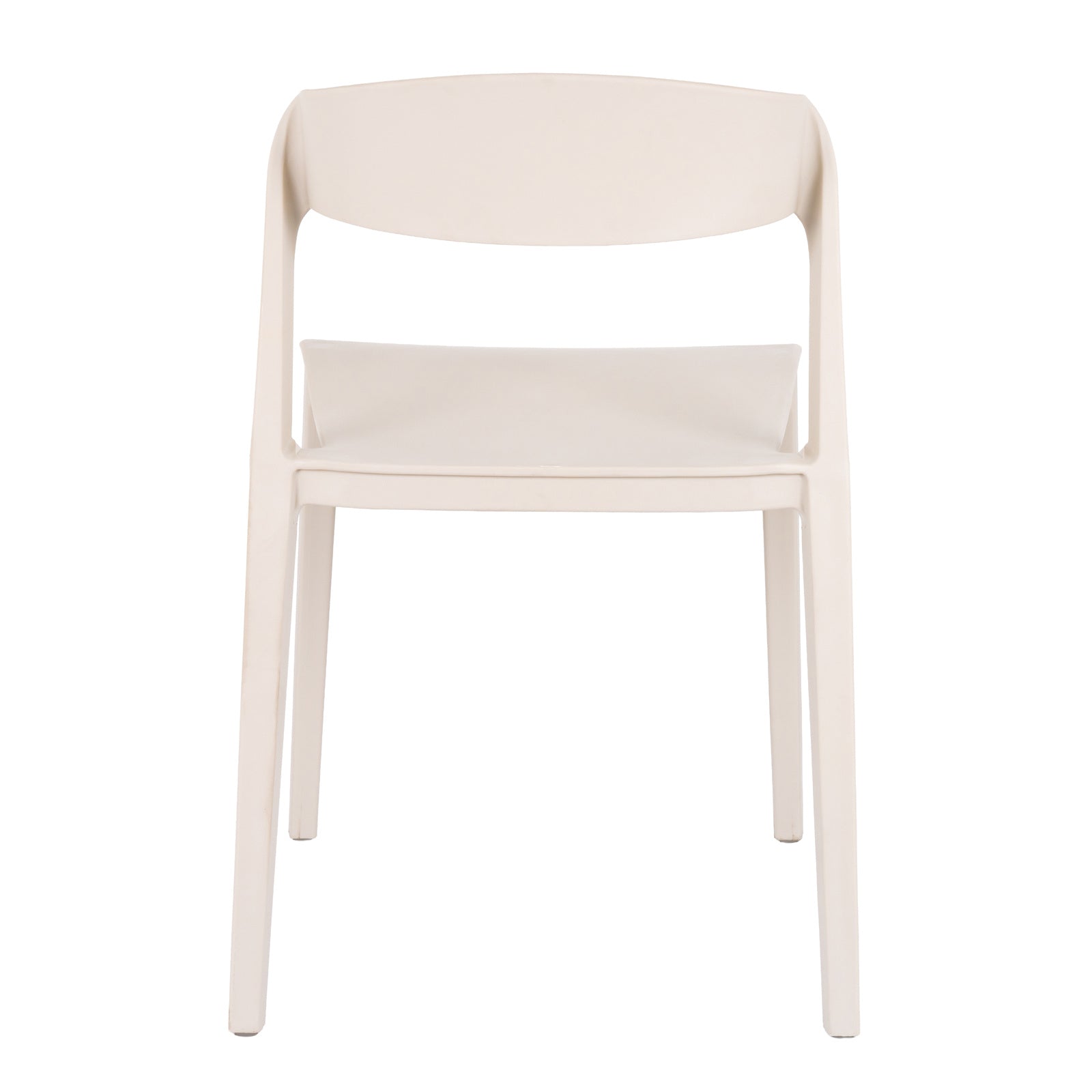 Zen Putty Dining Chair | Modern Indoor & Outdoor Plastic Garden Chair