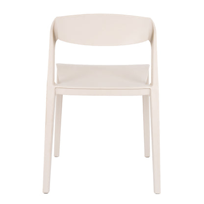 Zen Putty Dining Chair | Modern Indoor & Outdoor Plastic Garden Chair