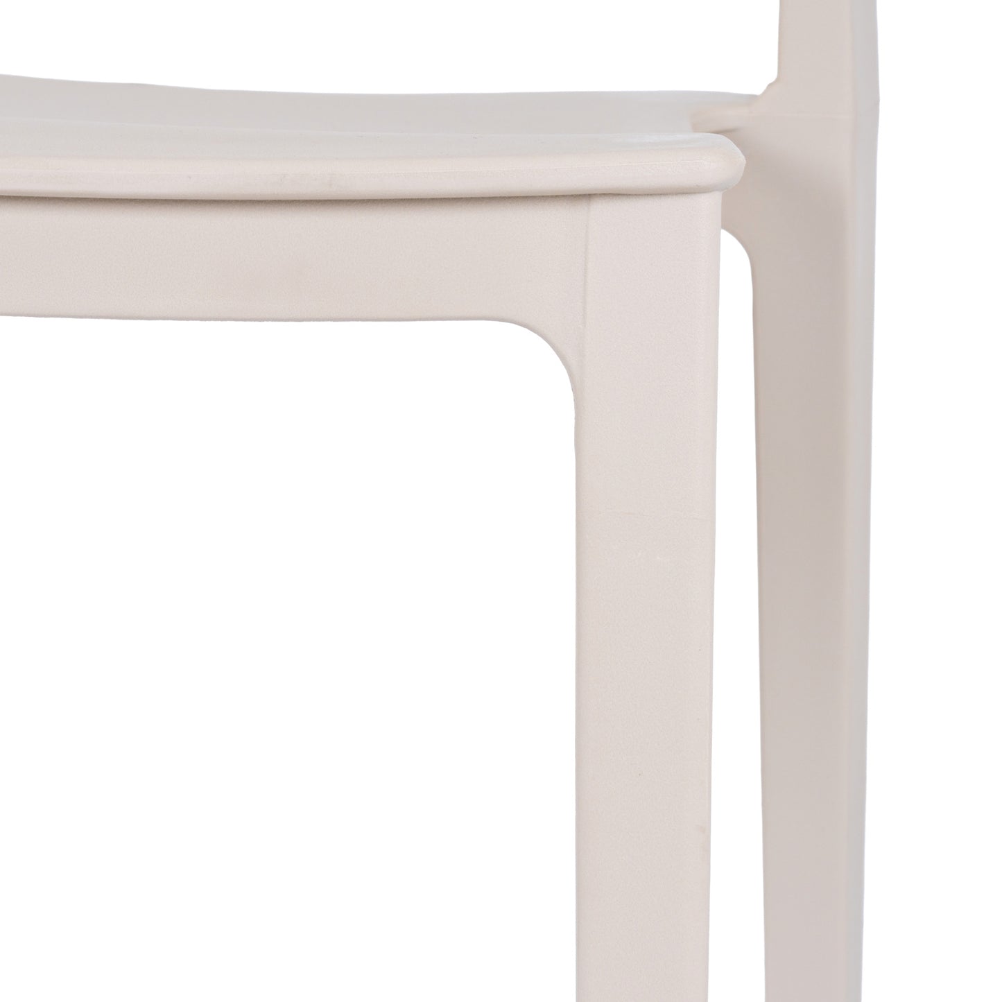 Zen Putty Dining Chair | Modern Indoor & Outdoor Plastic Garden Chair