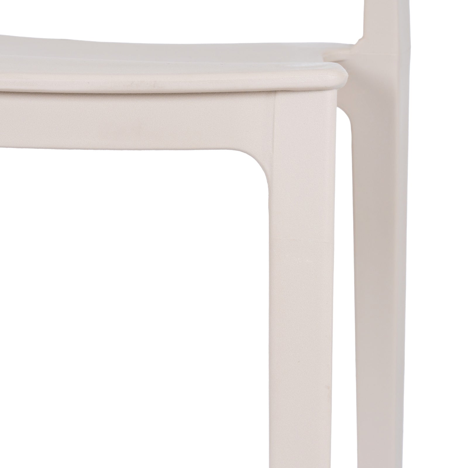 Zen Putty Dining Chair | Modern Indoor & Outdoor Plastic Garden Chair
