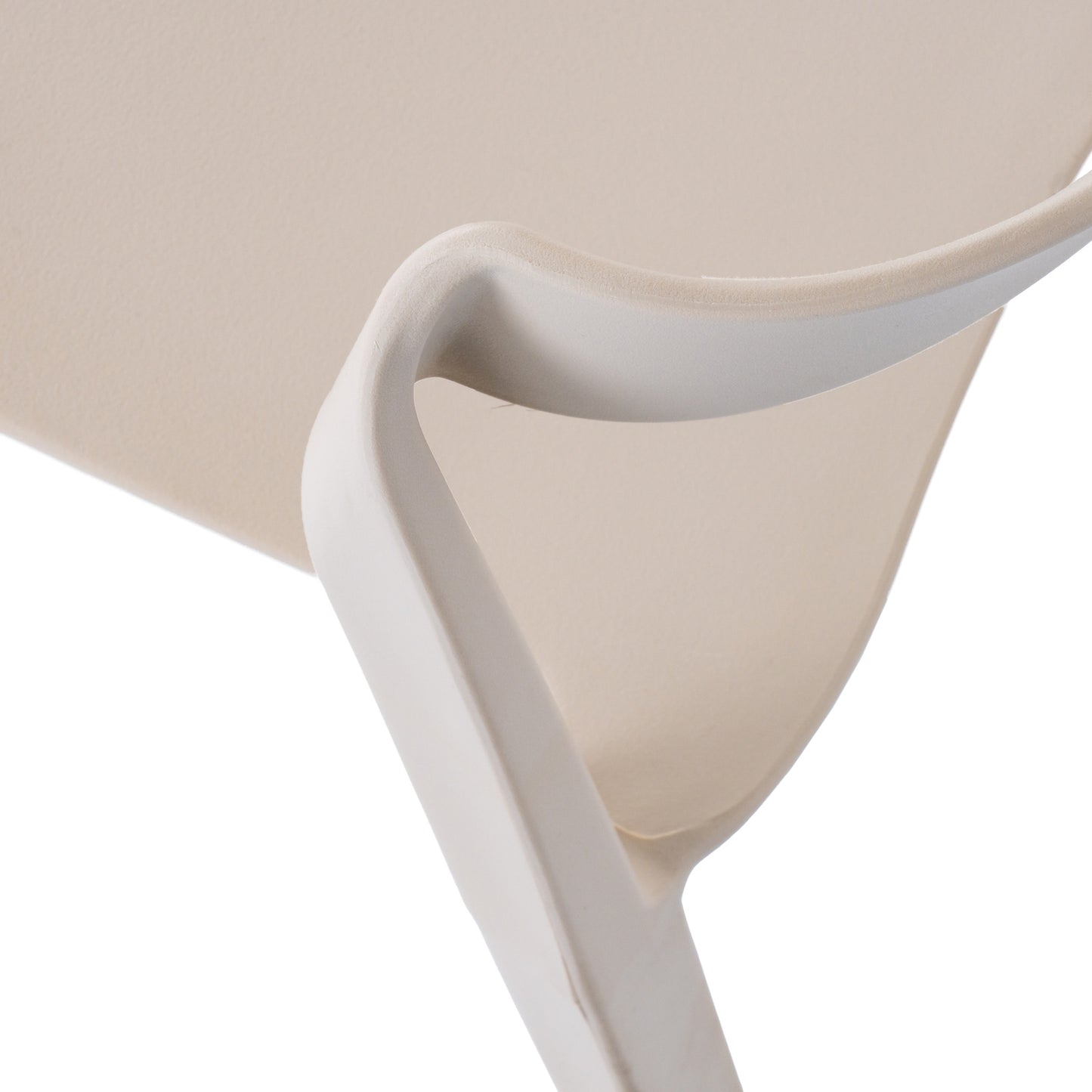 Zen Putty Dining Chair | Modern Indoor & Outdoor Plastic Garden Chair