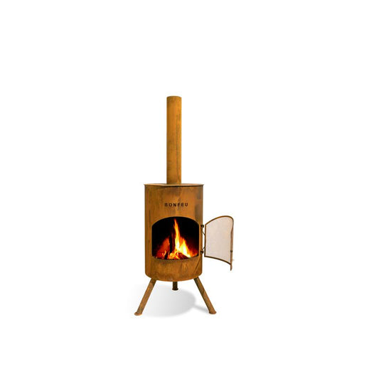BonFeu, BonTon 50, Outdoor Fireplace, Rust