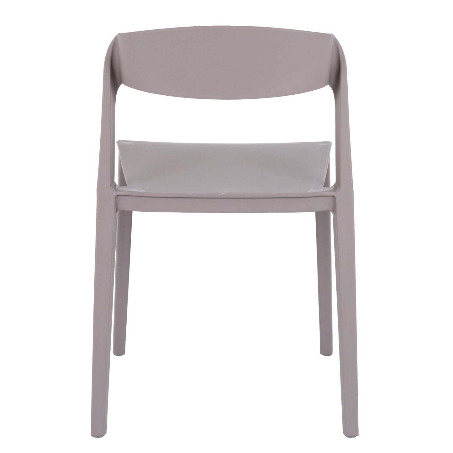 Zen Stone Dining Chair | Modern Indoor & Outdoor Plastic Garden Chair