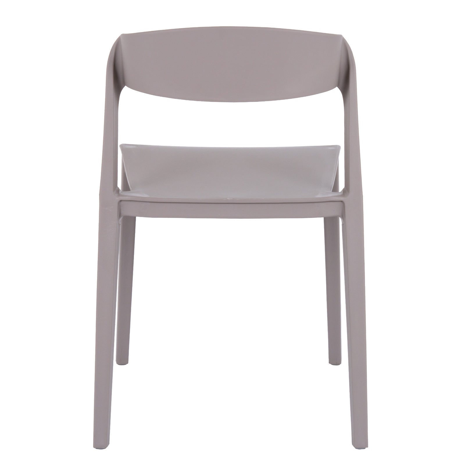 Zen Stone Dining Chair | Modern Indoor & Outdoor Plastic Garden Chair