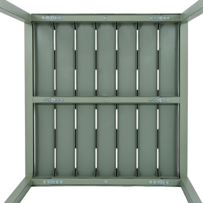 Cube French Grey Outdoor Dining Table | Weather Resistant Garden Table