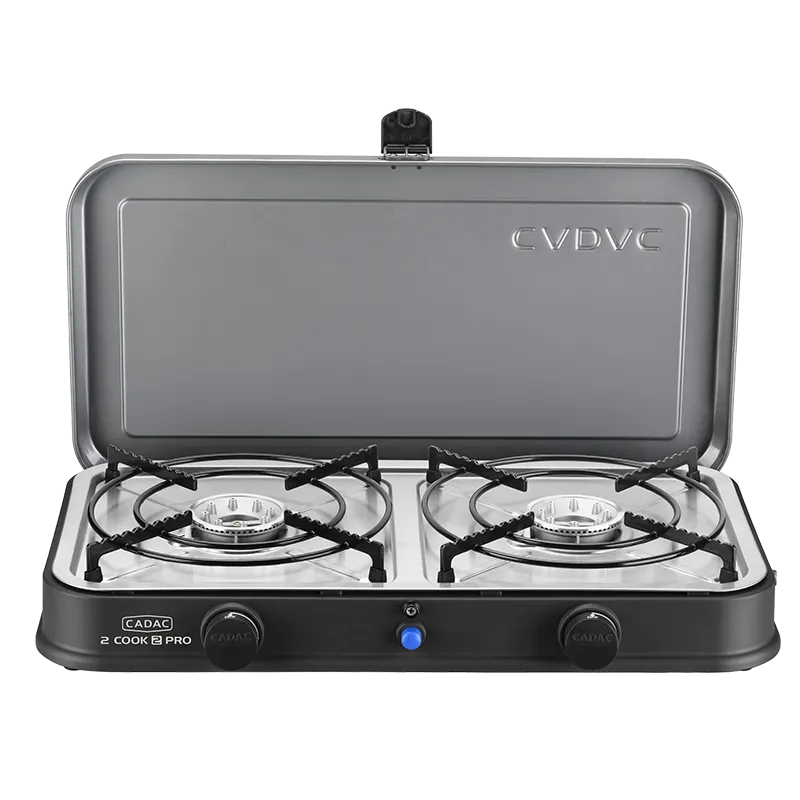 Cadac 2 Cook 2 Pro Stove QR Dual Burner Portable Gas Camping Stove