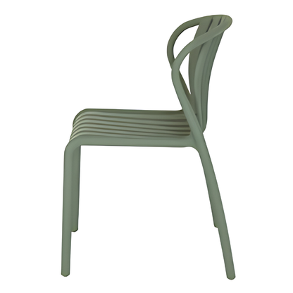 Axis French Grey Outdoor Dining Chair | Weather Resistant Garden & Patio Seating