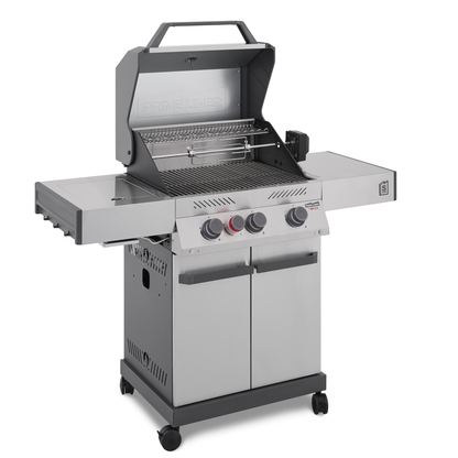 Primeliner By Bull S3 Gas Barbecue with Infrared Searing Burner & Cart