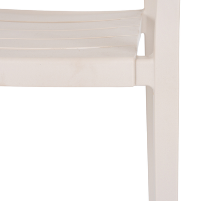 Aura Putty Grey Outdoor Carver Chair | Weather Resistant Garden Dining Chair