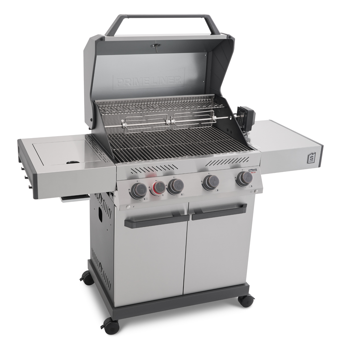 Primeliner By Bull S4 Gas Barbecue with Infrared Burner & Premium Cart