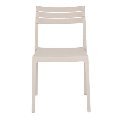 Aura Putty Outdoor Dining Chair | Weather Resistant Garden & Patio Seating