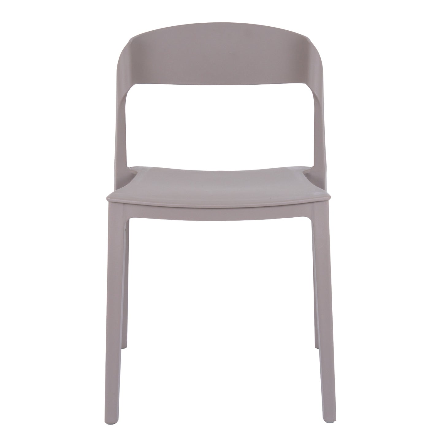 Zen Stone Dining Chair | Modern Indoor & Outdoor Plastic Garden Chair