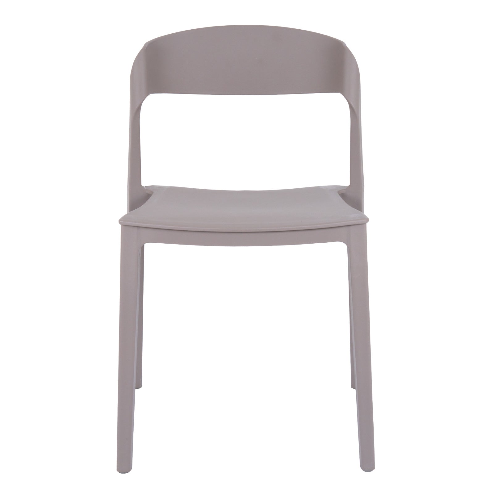 Zen Stone Dining Chair | Modern Indoor & Outdoor Plastic Garden Chair