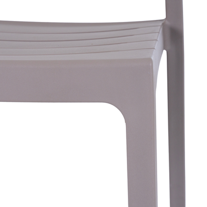 Aura Stone Outdoor Dining Chair | Weather Resistant Garden & Patio Seating
