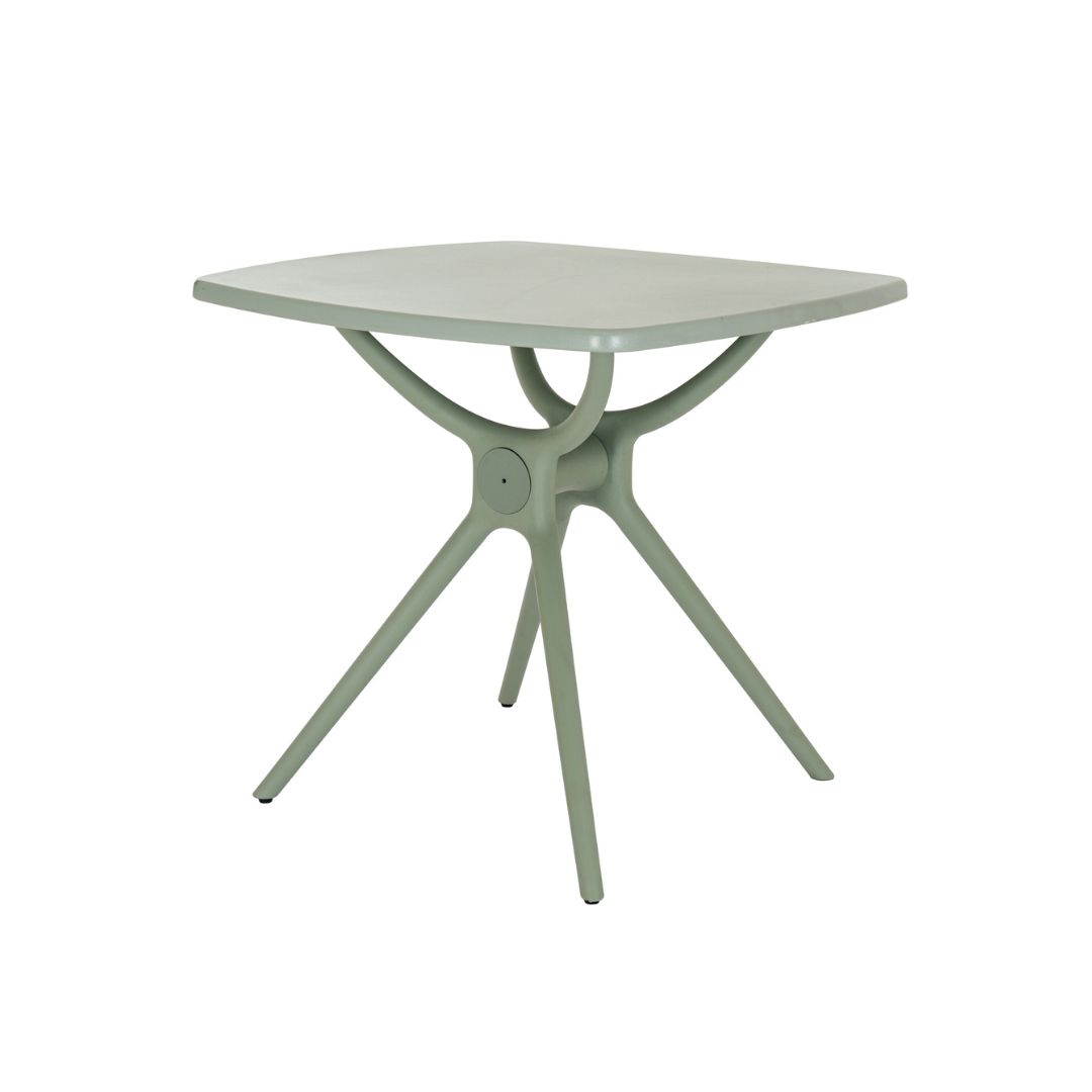 Alto French Grey Outdoor Dining Table | Stylish Weather Resistant Garden Table for 4
