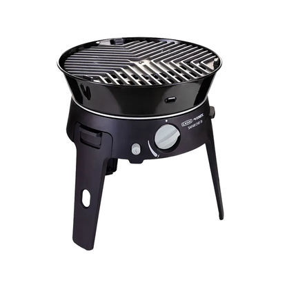 Cadac Safari Chef 30 HP Deluxe Portable Gas BBQ for Threaded Gas Cartridges