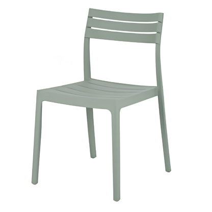 Aura French Grey Outdoor Dining Chair | Weather Resistant Garden & Patio Seating