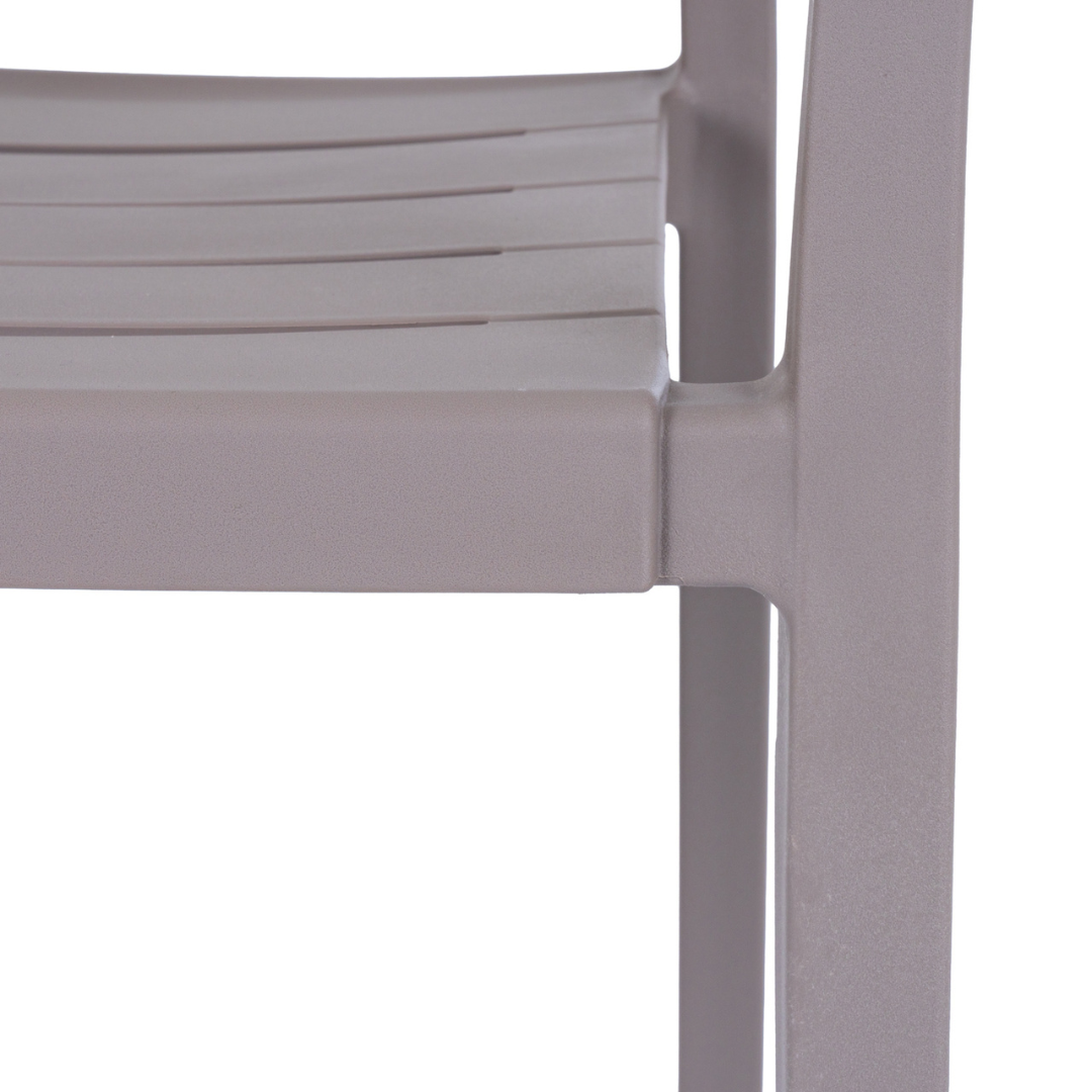 Aura Stone Outdoor Carver Chair | Weather Resistant Garden Dining Chair