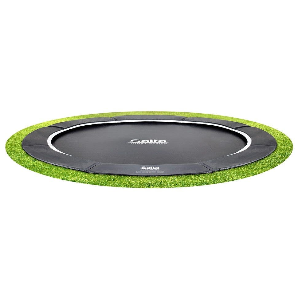 10ft Salta Royal Baseground Black Round Trampoline