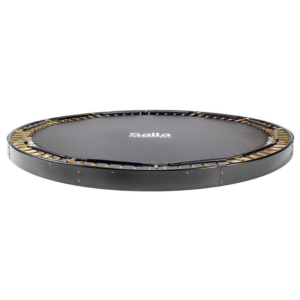 12ft Salta Royal Baseground Black Round Trampoline