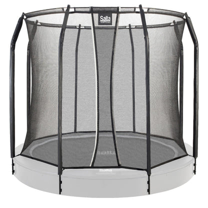 13ft Salta Black Royal Baseground Round Trampoline with Enclosure