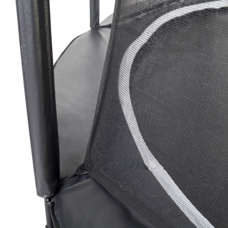 13ft Salta Black Royal Baseground Round Trampoline with Enclosure