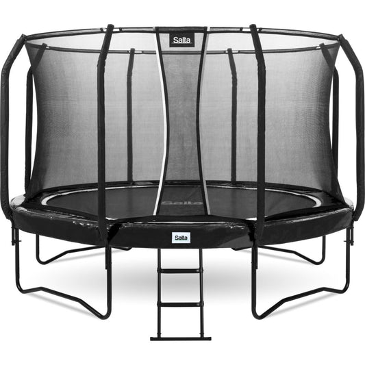 Salta First Class 14ft Trampoline with Premium Enclosure & Ladder