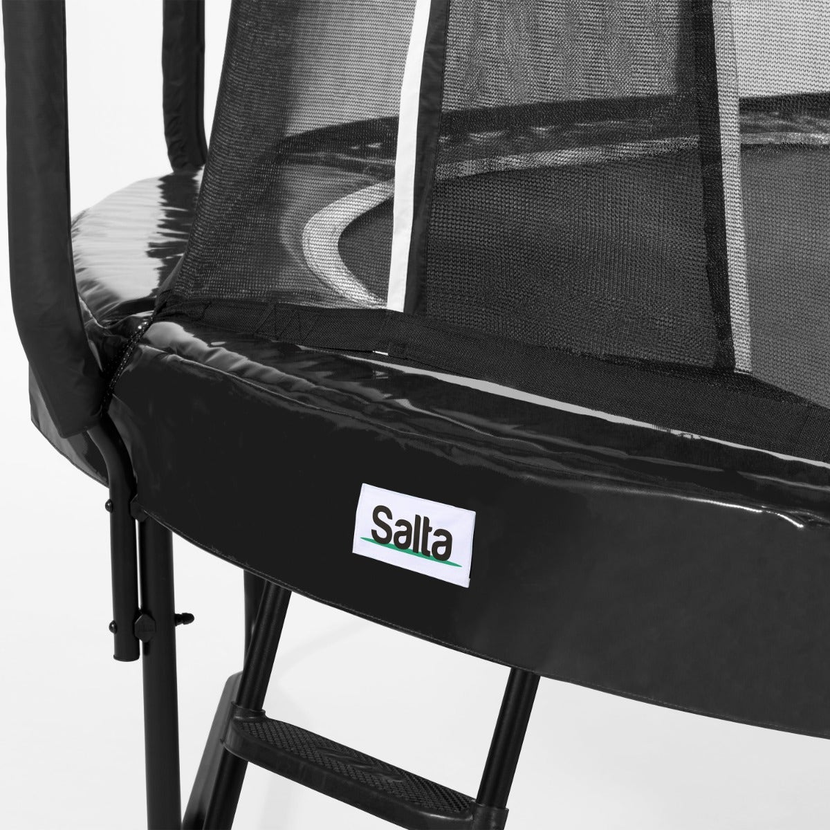 Salta First Class 14ft Trampoline with Premium Enclosure & Ladder