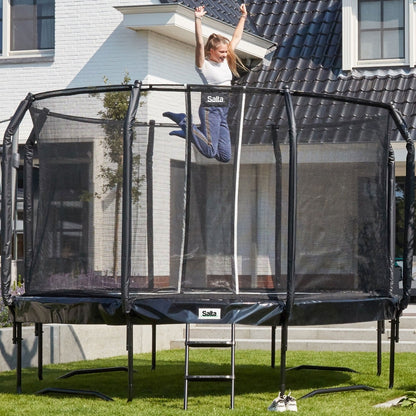 Salta First Class 14ft Trampoline with Premium Enclosure & Ladder
