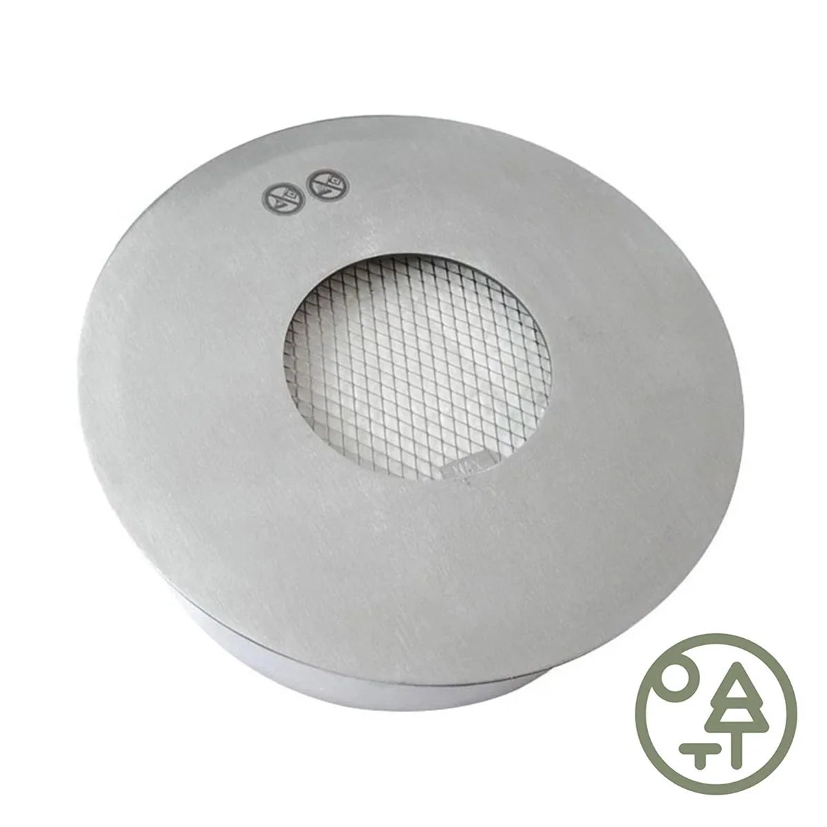 ScandiFlames Outdoor Round 5L Bioethanol Burner, 30cm Steel
