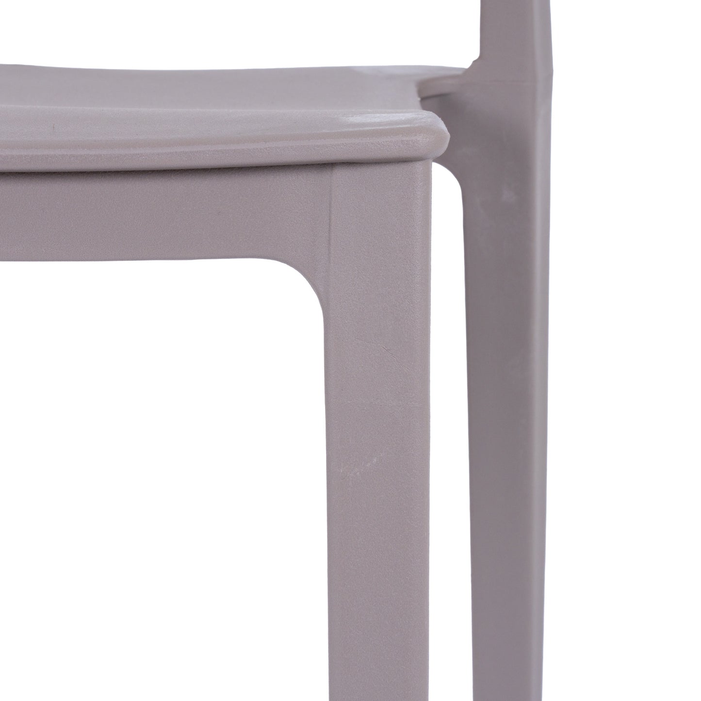 Zen Stone Dining Chair | Modern Indoor & Outdoor Plastic Garden Chair