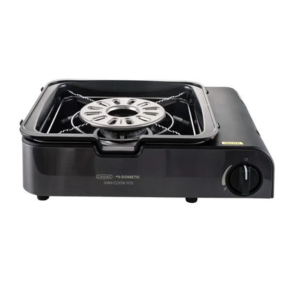 Cadac Van Cook Pro FFD Deluxe Portable Gas Stove for Campervans with Grill Plates