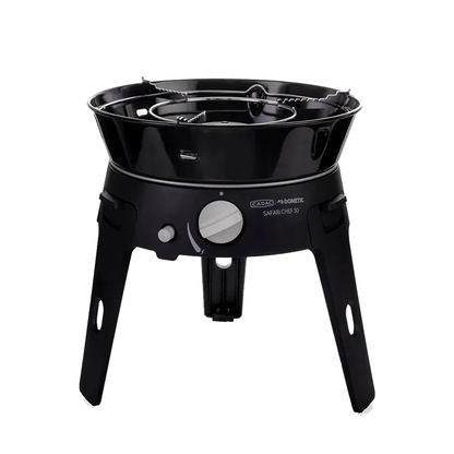 Cadac Safari Chef 30 HP Deluxe Portable Gas BBQ for Threaded Gas Cartridges