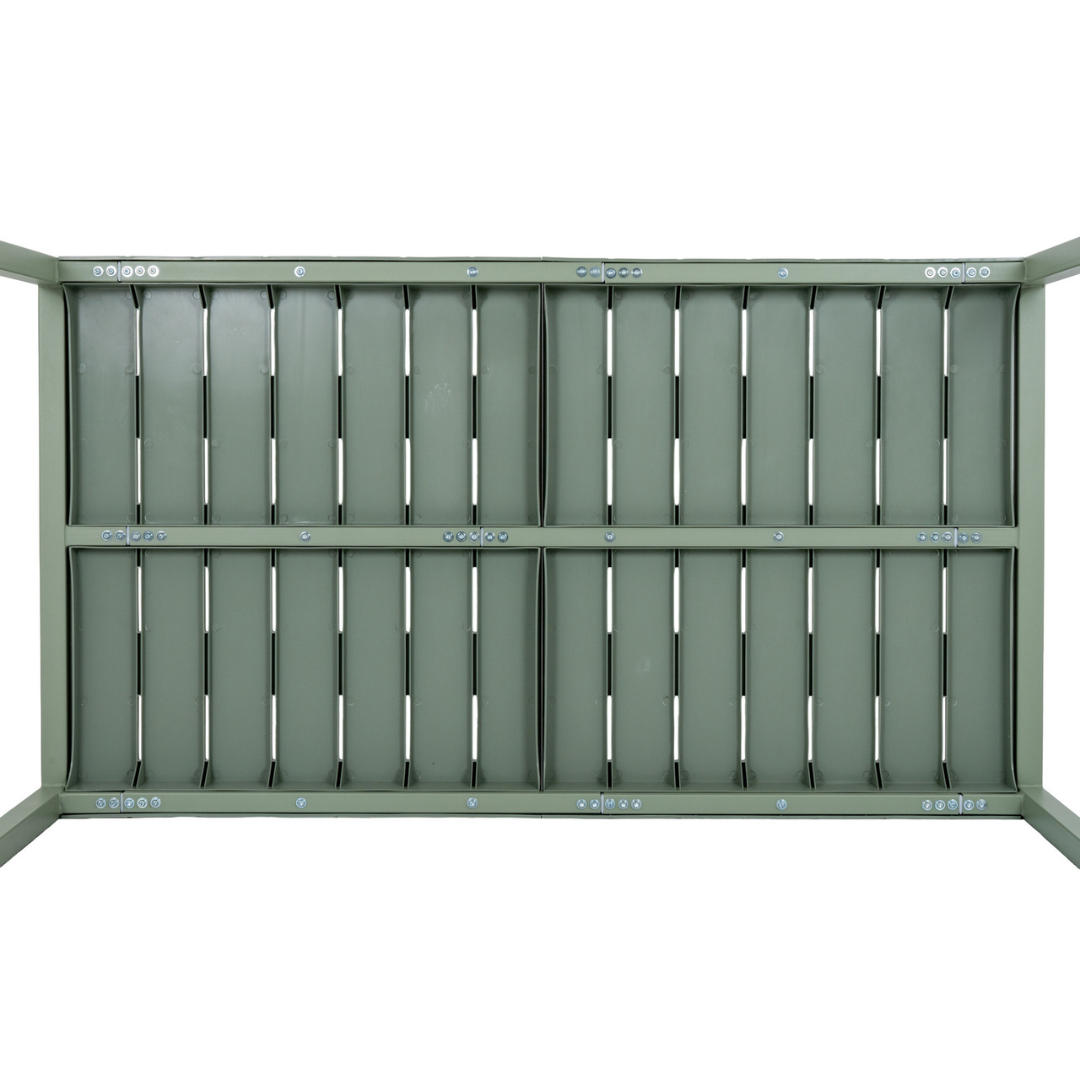 Sol French Grey Outdoor Dining Table | Large Weather Resistant Garden Table