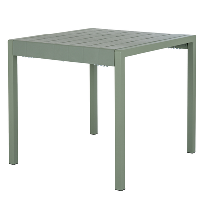 Cube French Grey Outdoor Dining Table | Weather Resistant Garden Table