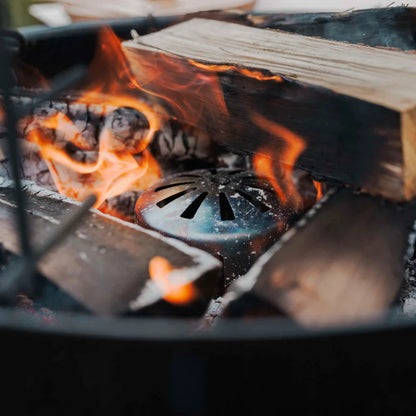 Espegard Fire Pan Glo 60 – Enamelled Steel Fire Bowl with Fire Booster