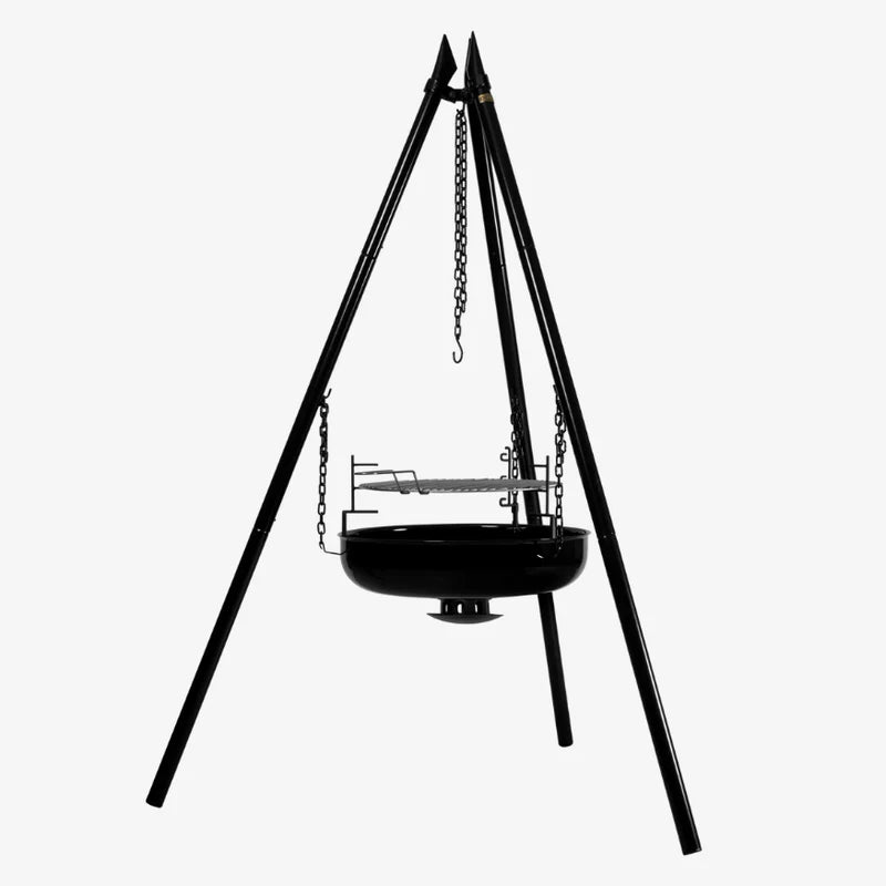 Espegard Fire Pan Glo 60 – Enamelled Steel Fire Bowl with Fire Booster